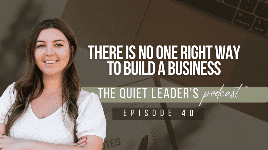There Is No One Right Way to Build a Business